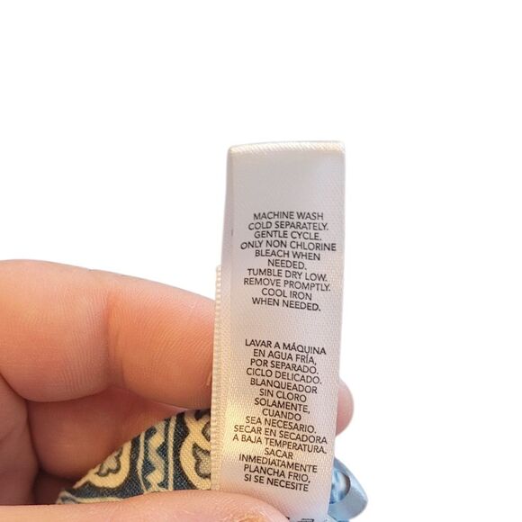 FN Flora Nikrooz Blue Geo Print Pajama Pants Women's Size M - Picture 5 of 6